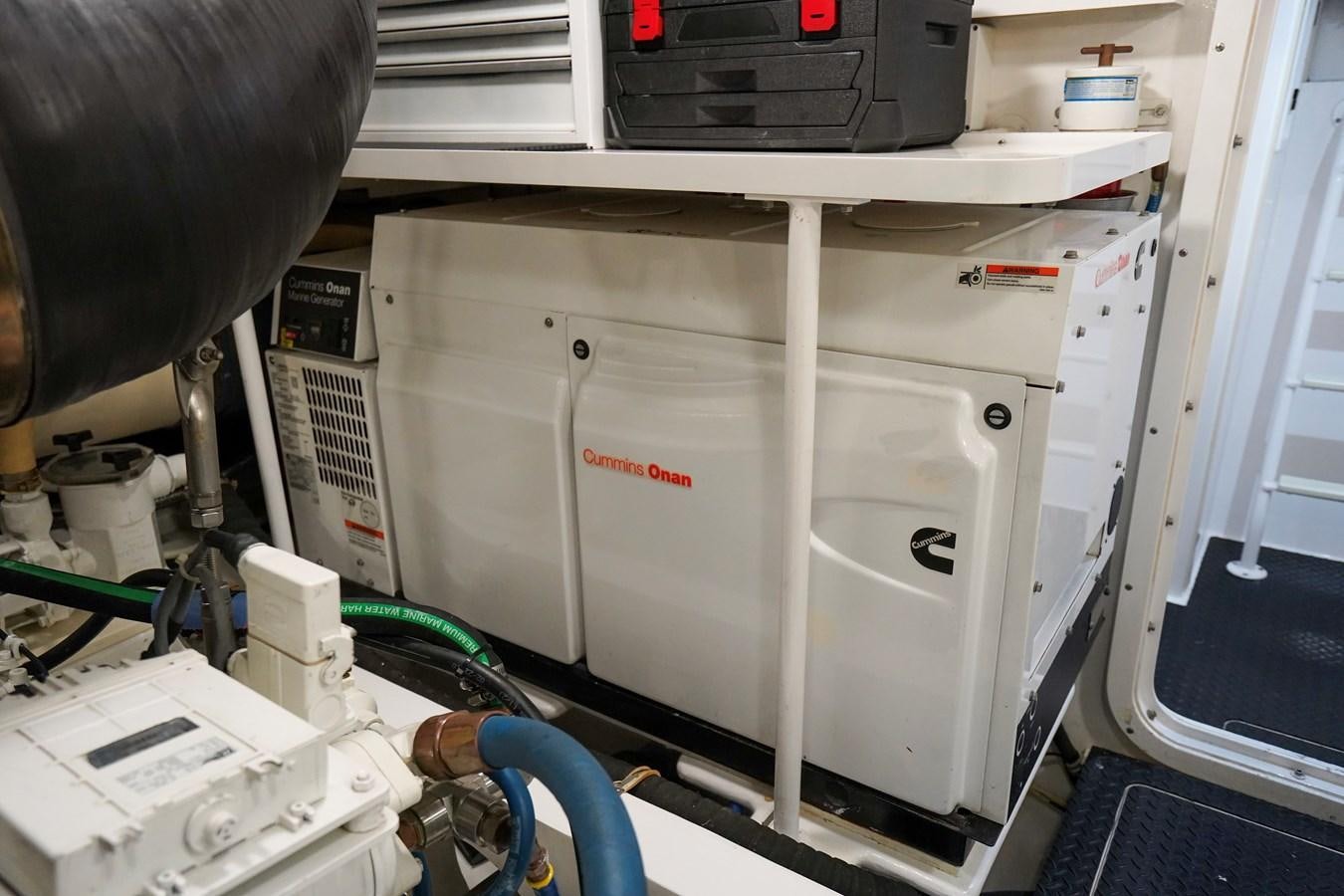 a machine with a piece of equipment aboard BENEDETTA Yacht for Sale