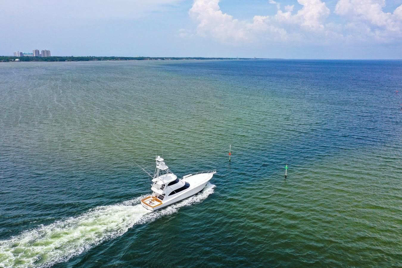 a boat on the water aboard BENEDETTA Yacht for Sale