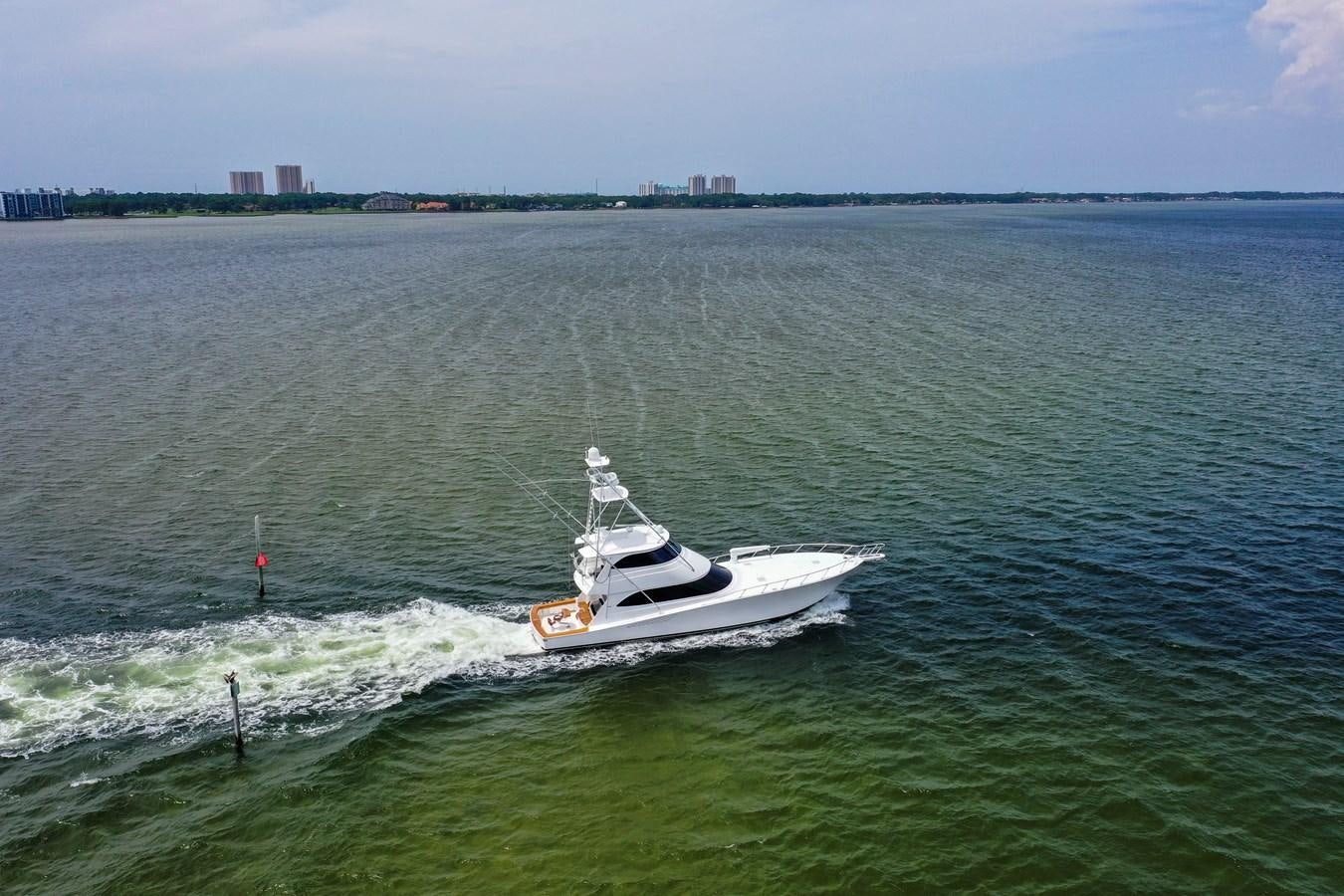 a small boat on the water aboard BENEDETTA Yacht for Sale