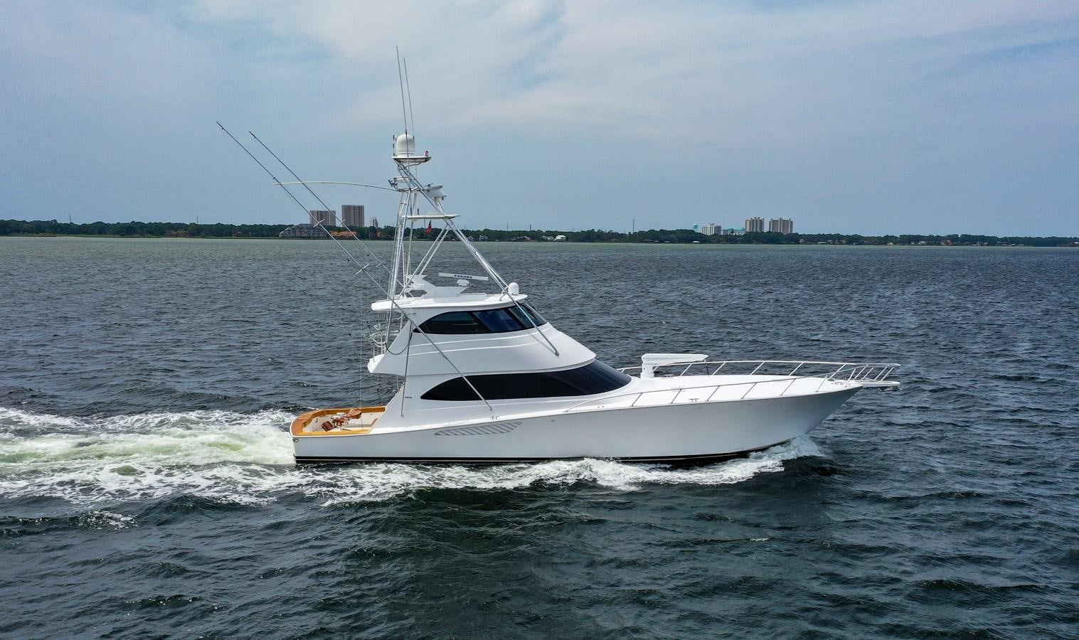 a boat on the water aboard BENEDETTA Yacht for Sale