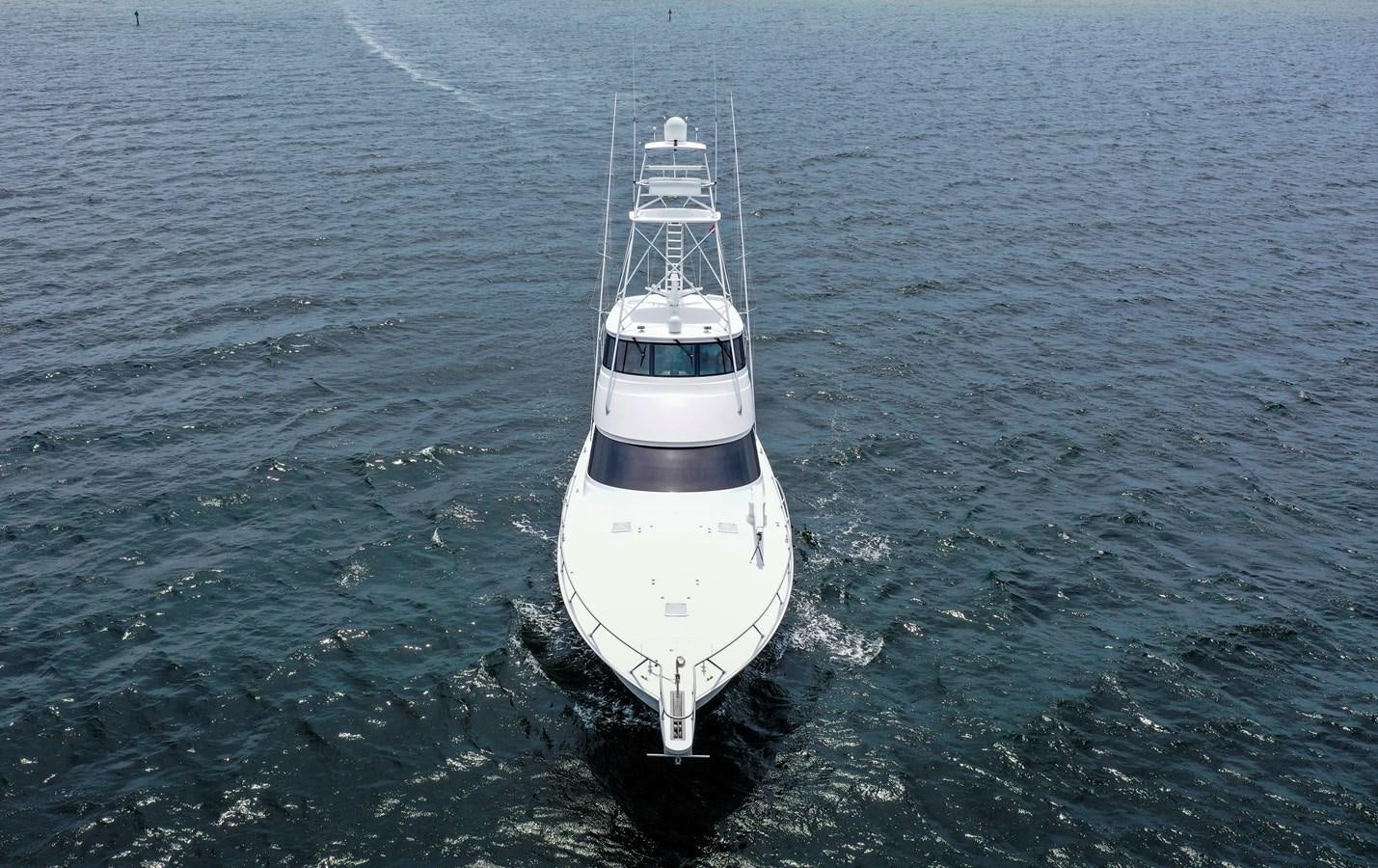 a boat in the water aboard BENEDETTA Yacht for Sale
