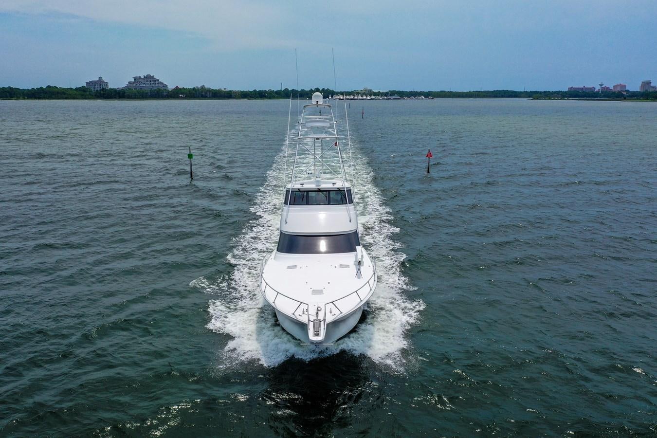 a boat on the water aboard BENEDETTA Yacht for Sale