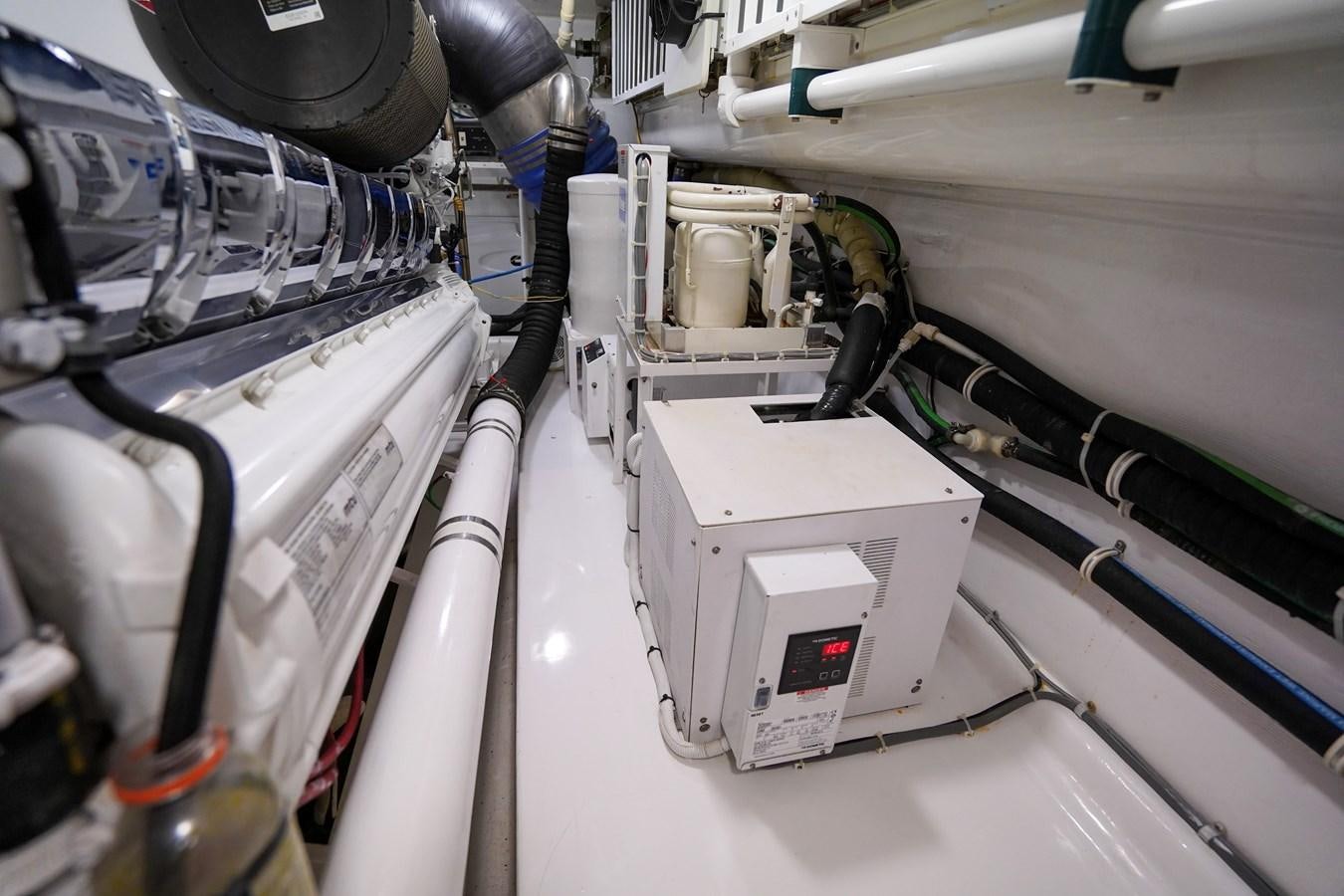 close-up of a machine aboard BENEDETTA Yacht for Sale