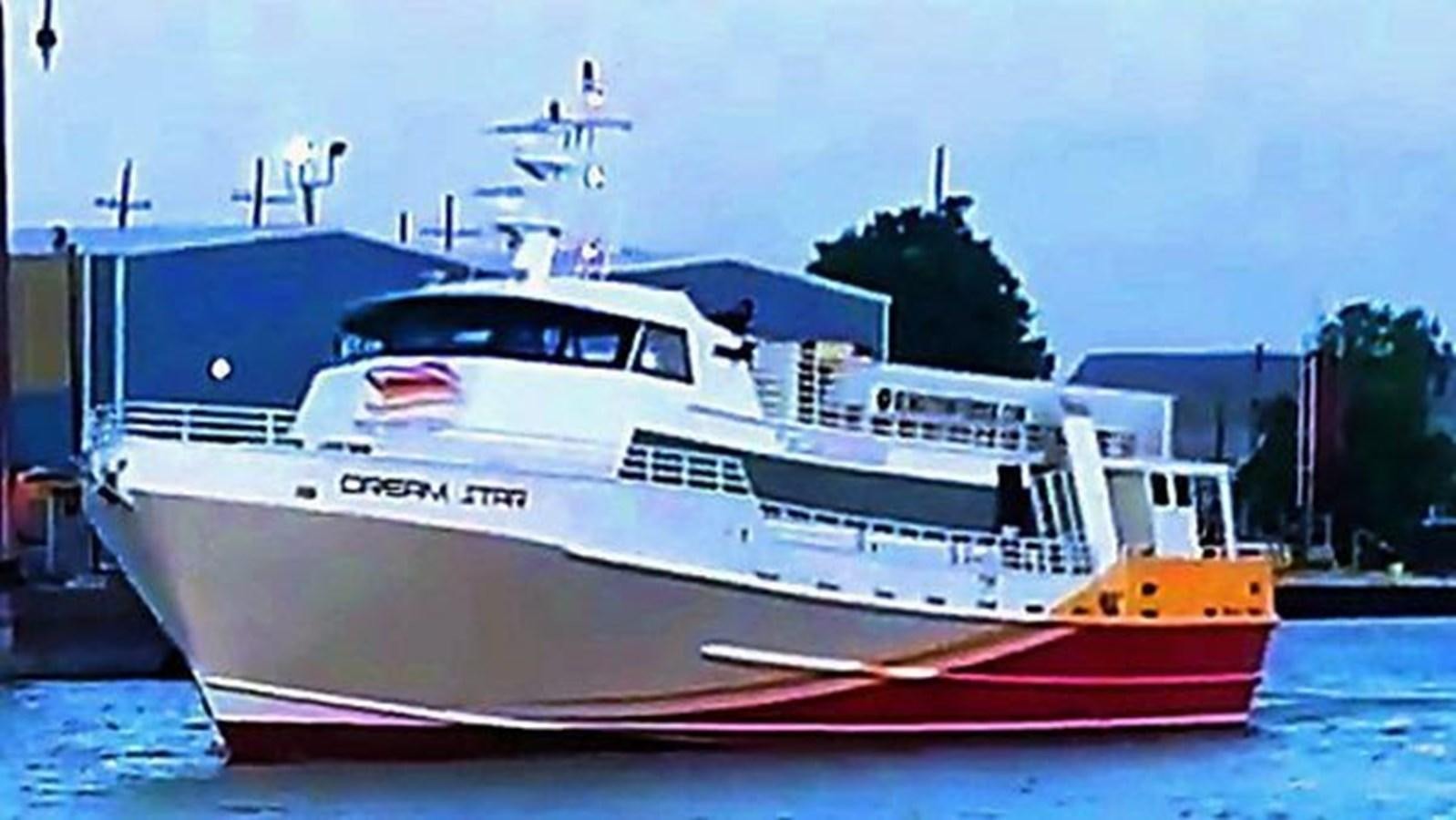 a boat on the water aboard DREAM STAR Yacht for Sale