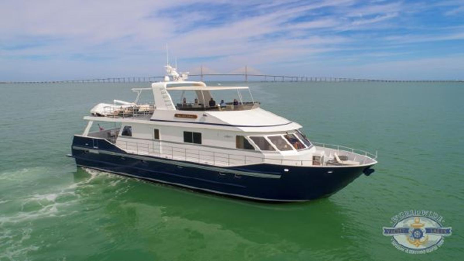a boat in the water aboard ISLAND SOUL Yacht for Sale