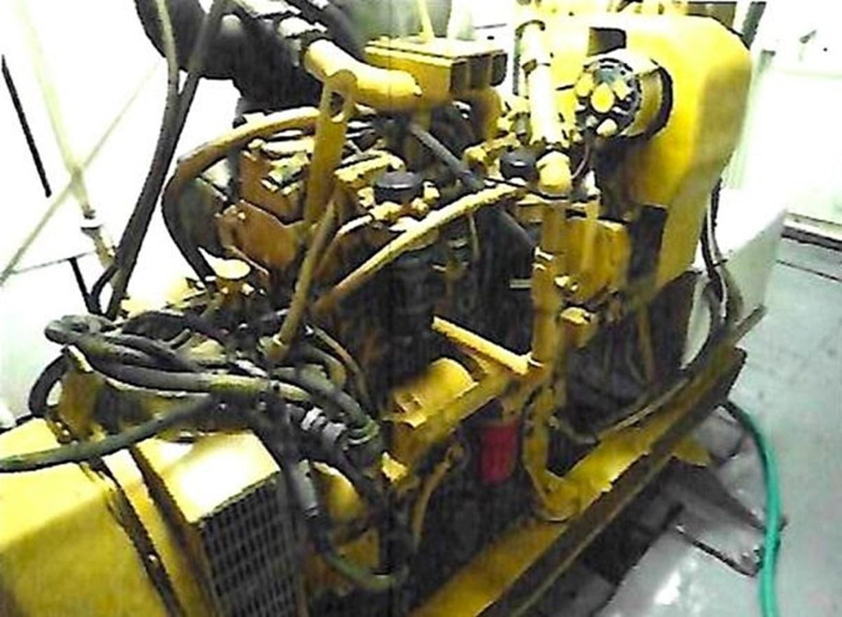a large group of machinery aboard 1980 ST. AUGUSTINE 78 TRAWLER Yacht for Sale