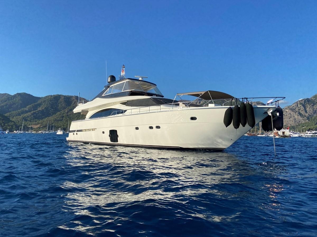a boat on the water aboard ADF Yacht for Sale