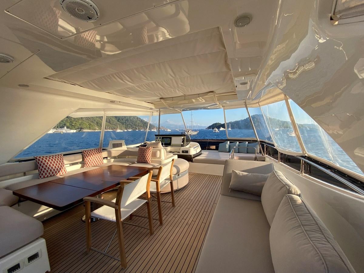 inside of a boat aboard ADF Yacht for Sale