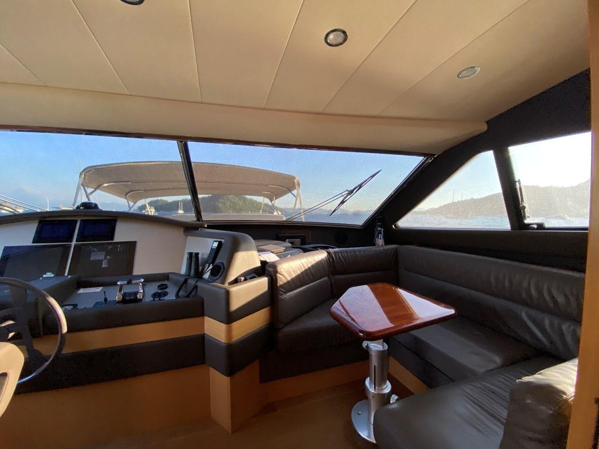 inside of a car aboard ADF Yacht for Sale