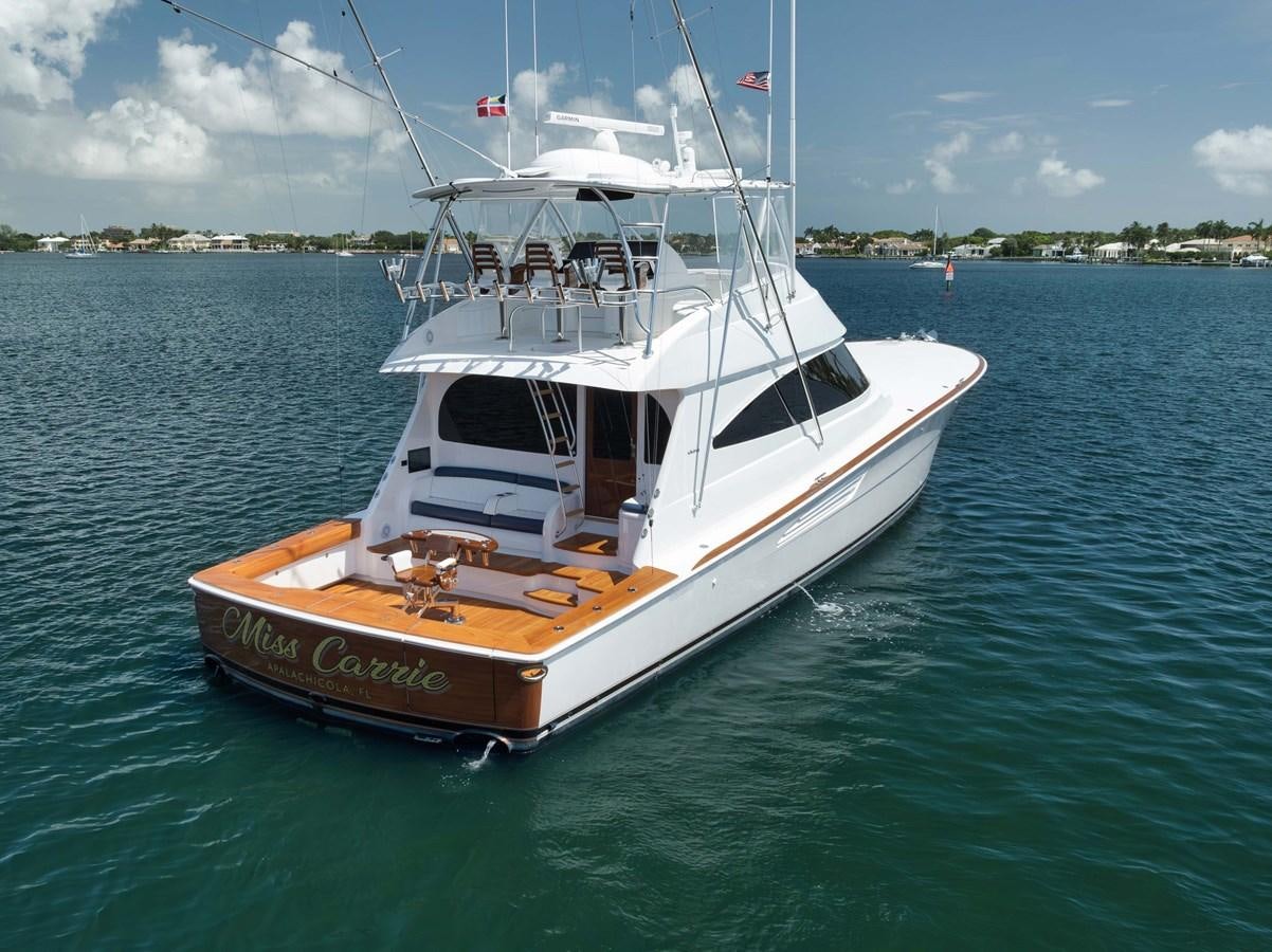 a boat in the water aboard MISS CARRIE Yacht for Sale