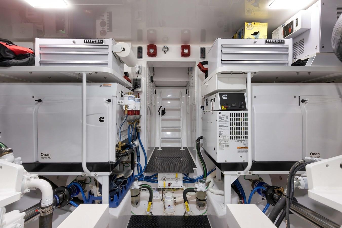 a room with several machines aboard MISS CARRIE Yacht for Sale