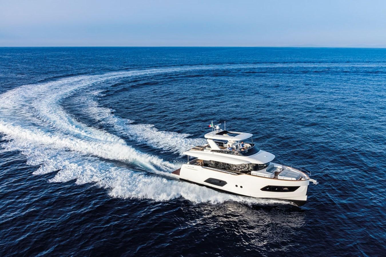 a boat on the water aboard NAVETTA 75 Yacht for Sale