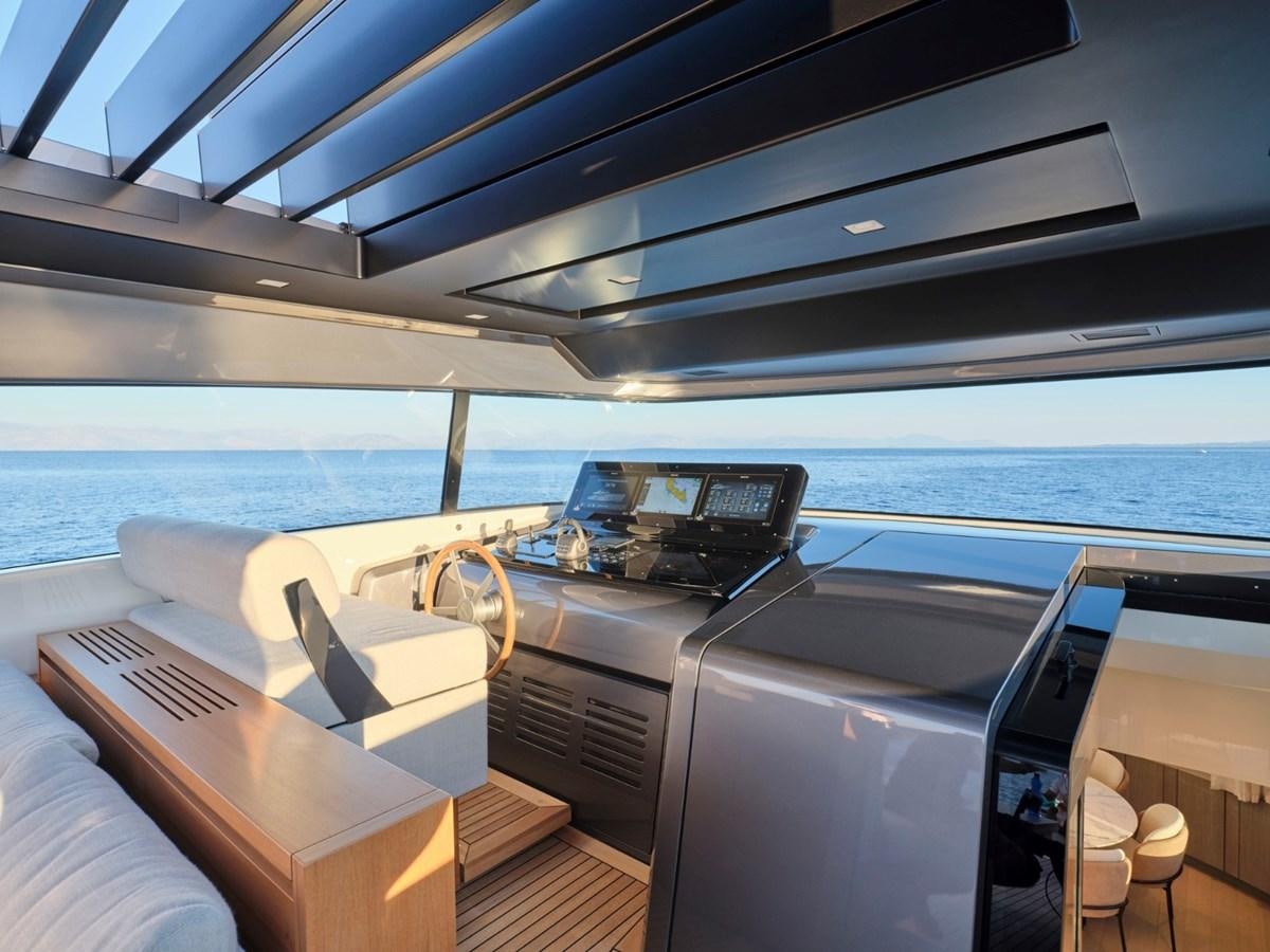 inside of a boat aboard 2022 SANLORENZO SX76 #72 Yacht for Sale