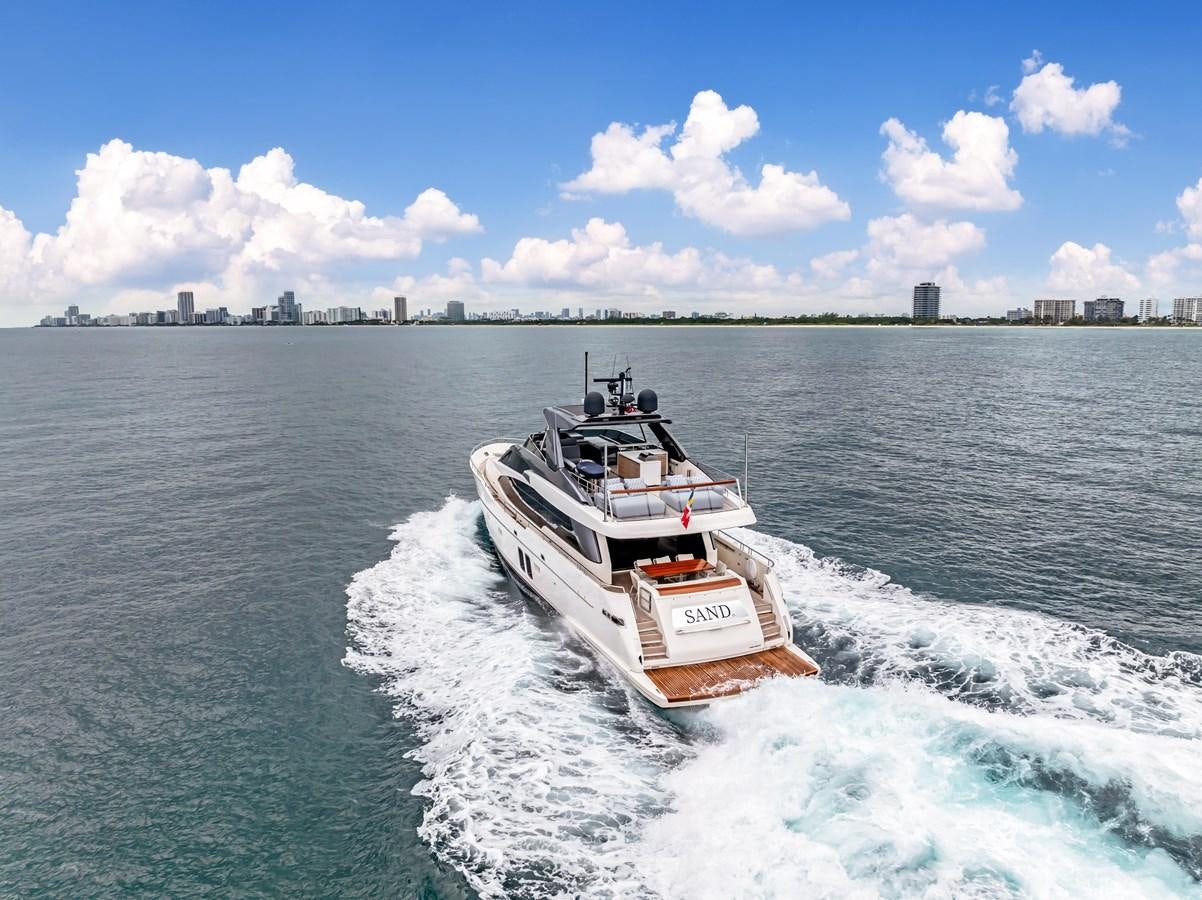a boat on the water aboard 2018 SANLORENZO SL78 Yacht for Sale