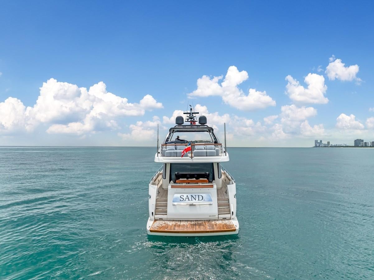 a boat in the water aboard 2018 SANLORENZO SL78 Yacht for Sale