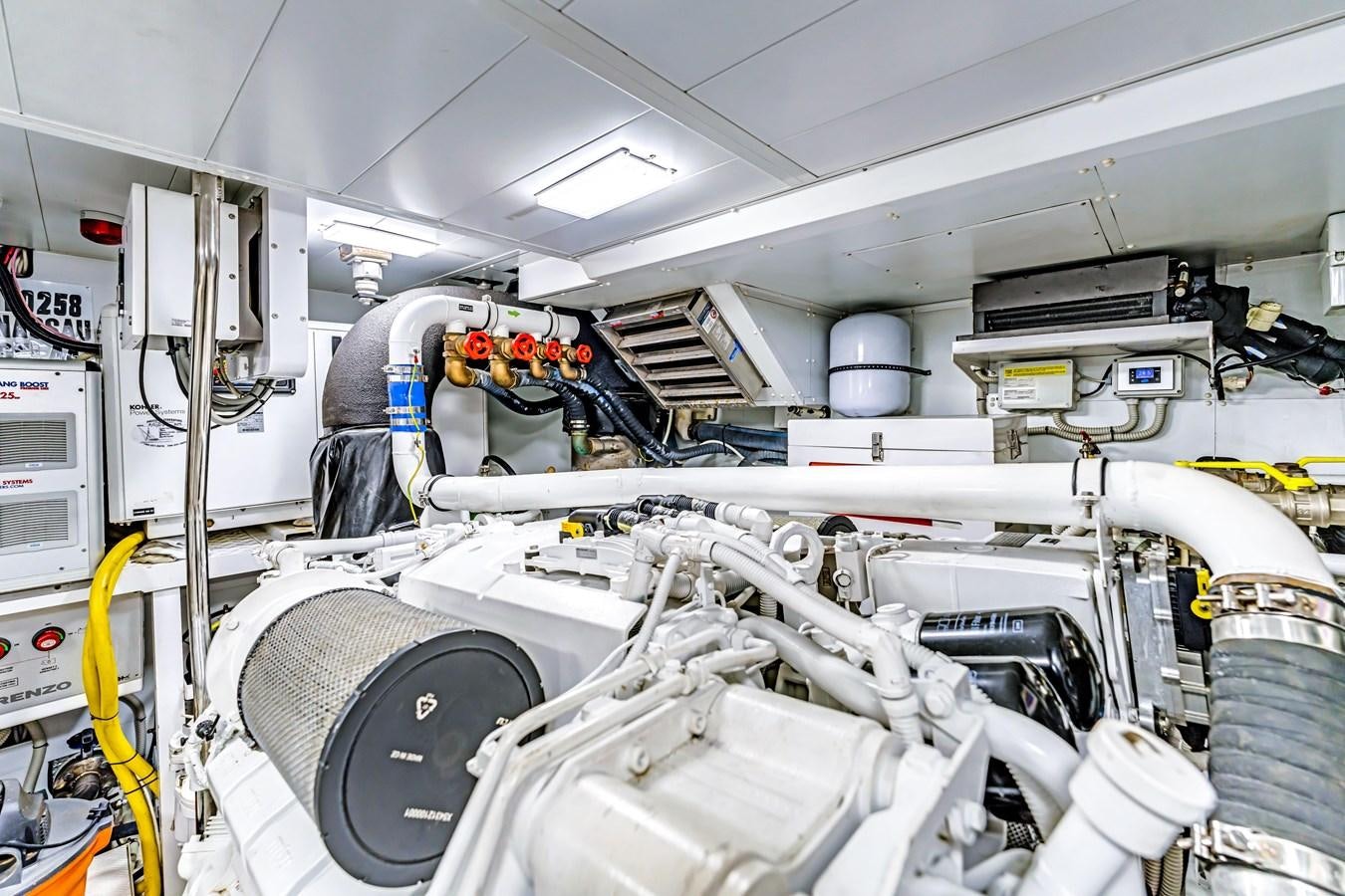 a machine in a factory aboard 2018 SANLORENZO SL78 Yacht for Sale