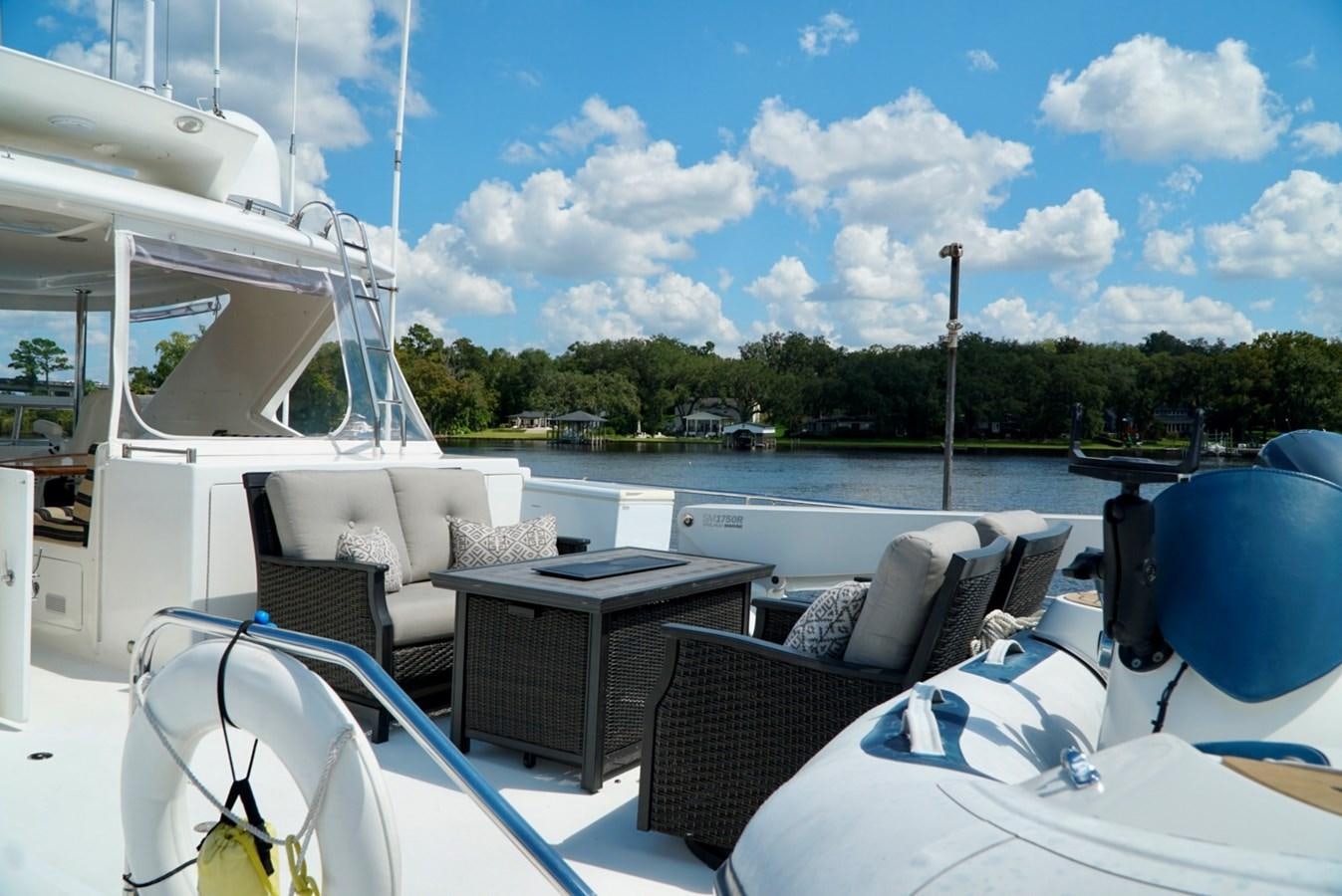 a boat on the water aboard MISS PATTI Yacht for Sale