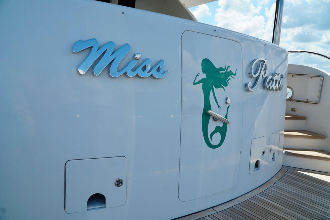 a close-up of a white vehicle aboard MISS PATTI Yacht for Sale