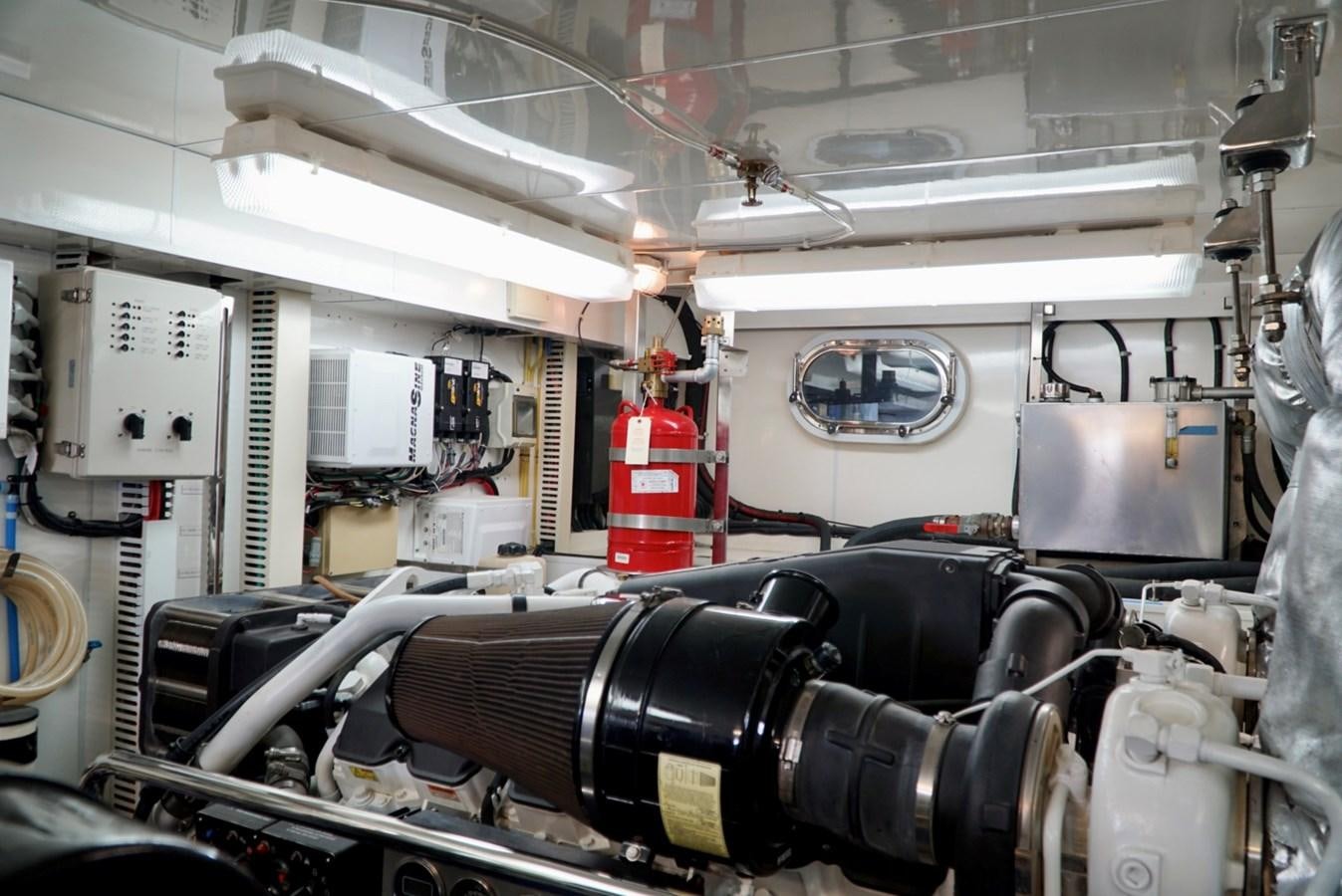 a close-up of a machine aboard MISS PATTI Yacht for Sale