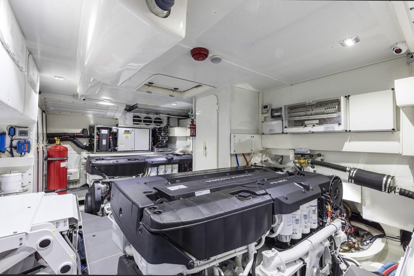 a room with equipment and equipment aboard 2025 ABSOLUTE NAVERTTA 68 Yacht for Sale