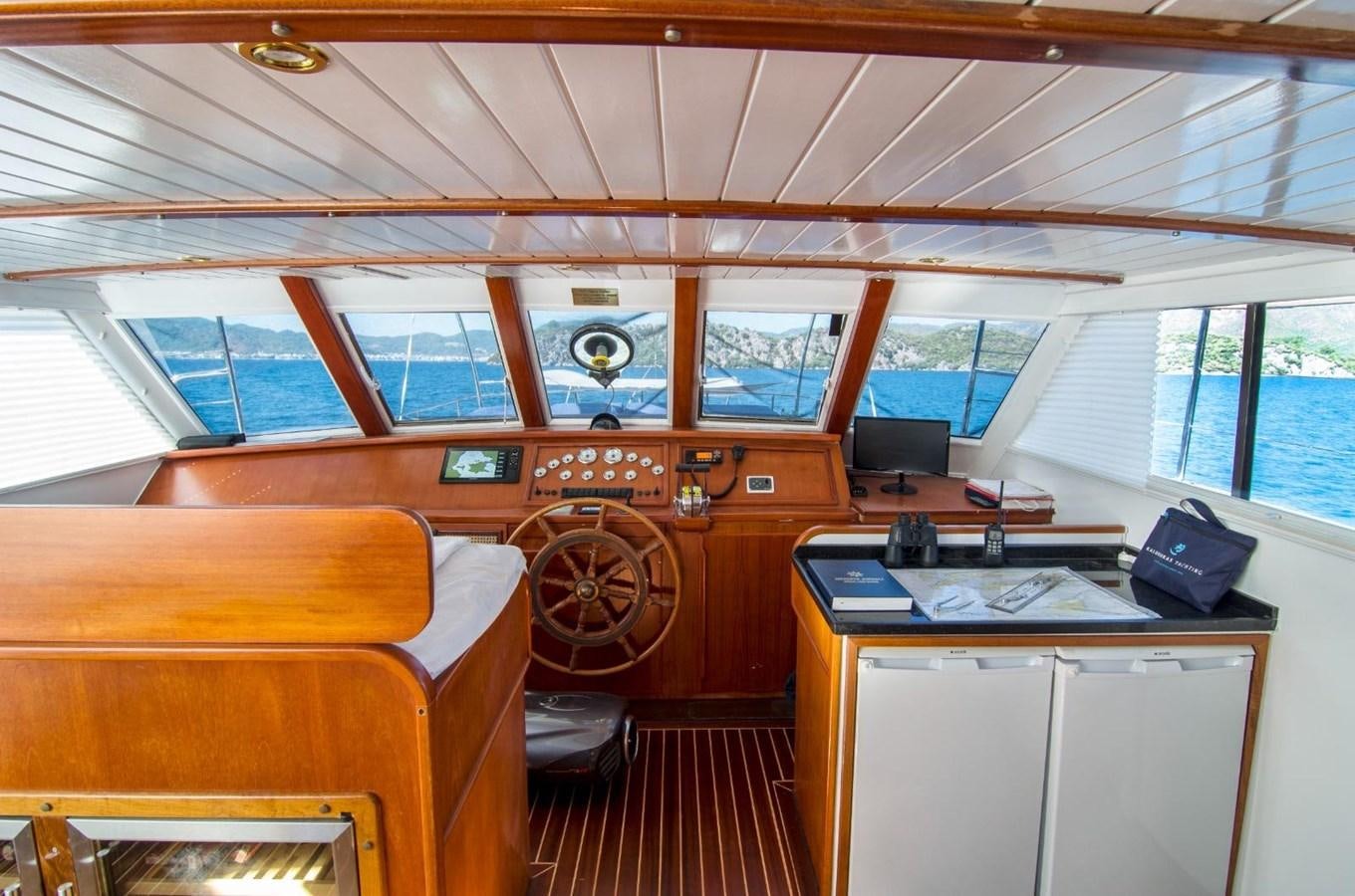 inside of a boat aboard HARRY HALLER Yacht for Sale