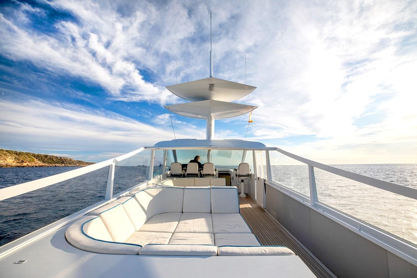 a boat on a body of water aboard VALYRA Yacht for Sale