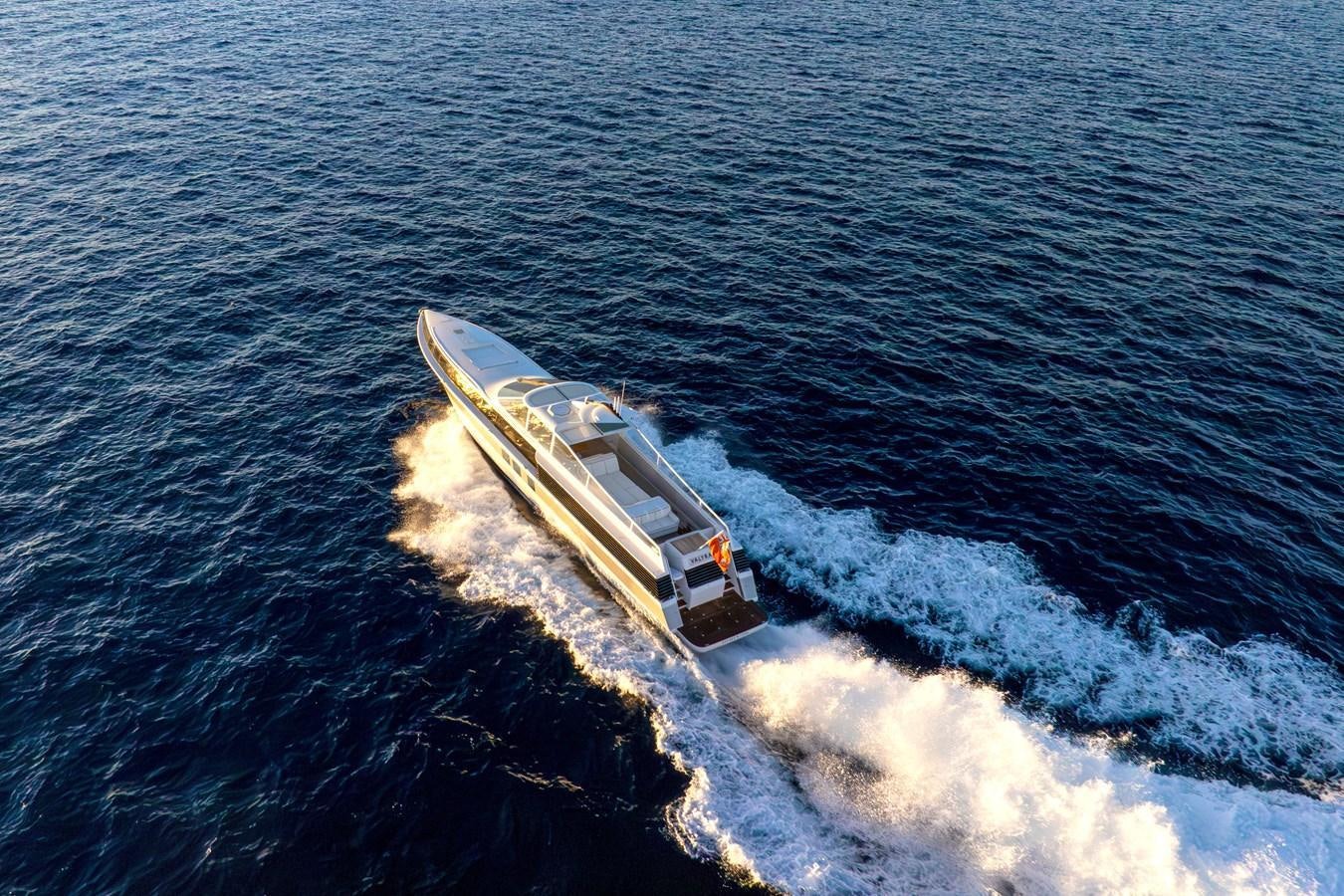 a boat on the water aboard VALYRA Yacht for Sale