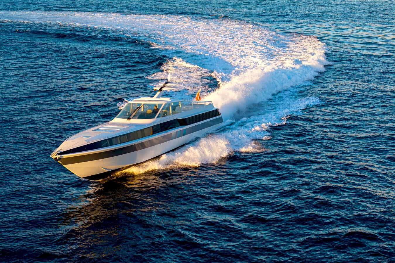 a boat on the water aboard VALYRA Yacht for Sale