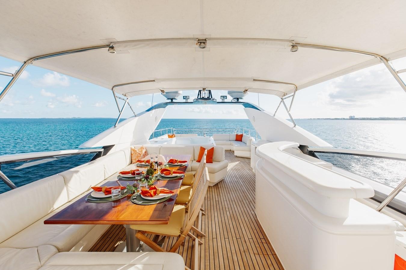 a boat on the water aboard ECLIPSE Yacht for Sale