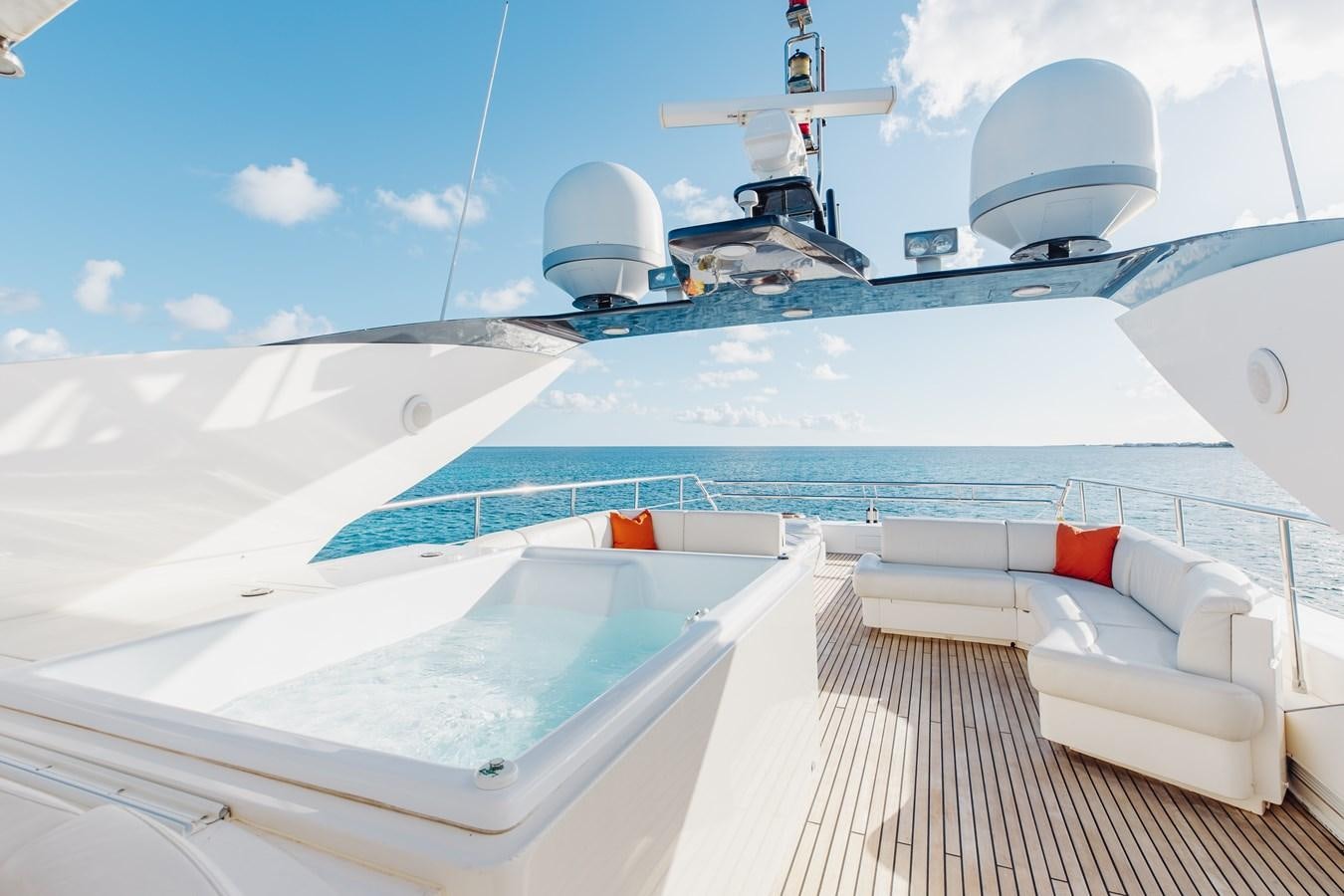 a boat on the water aboard ECLIPSE Yacht for Sale