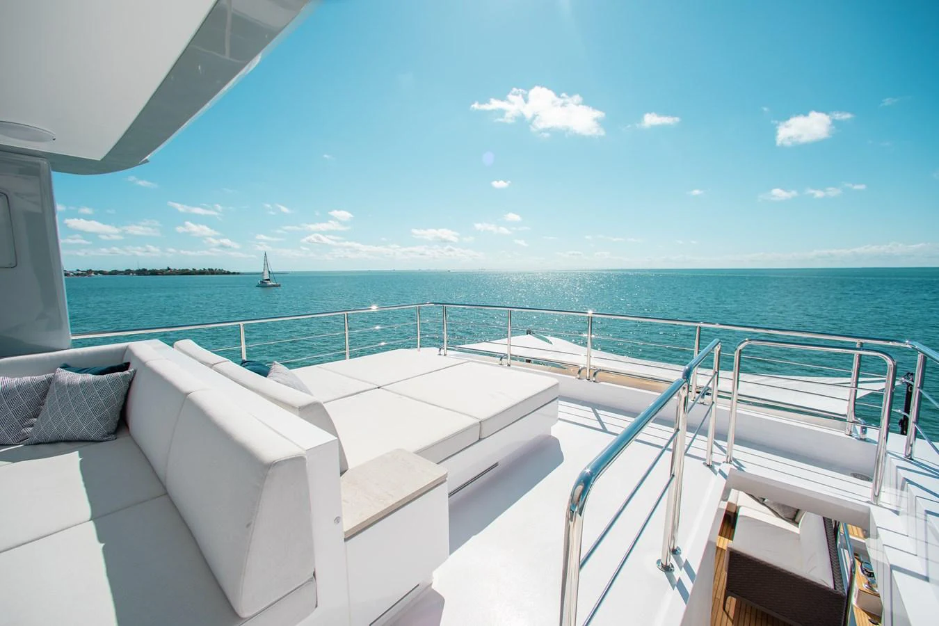 a boat on the water aboard CROWNED EAGLE Yacht for Sale