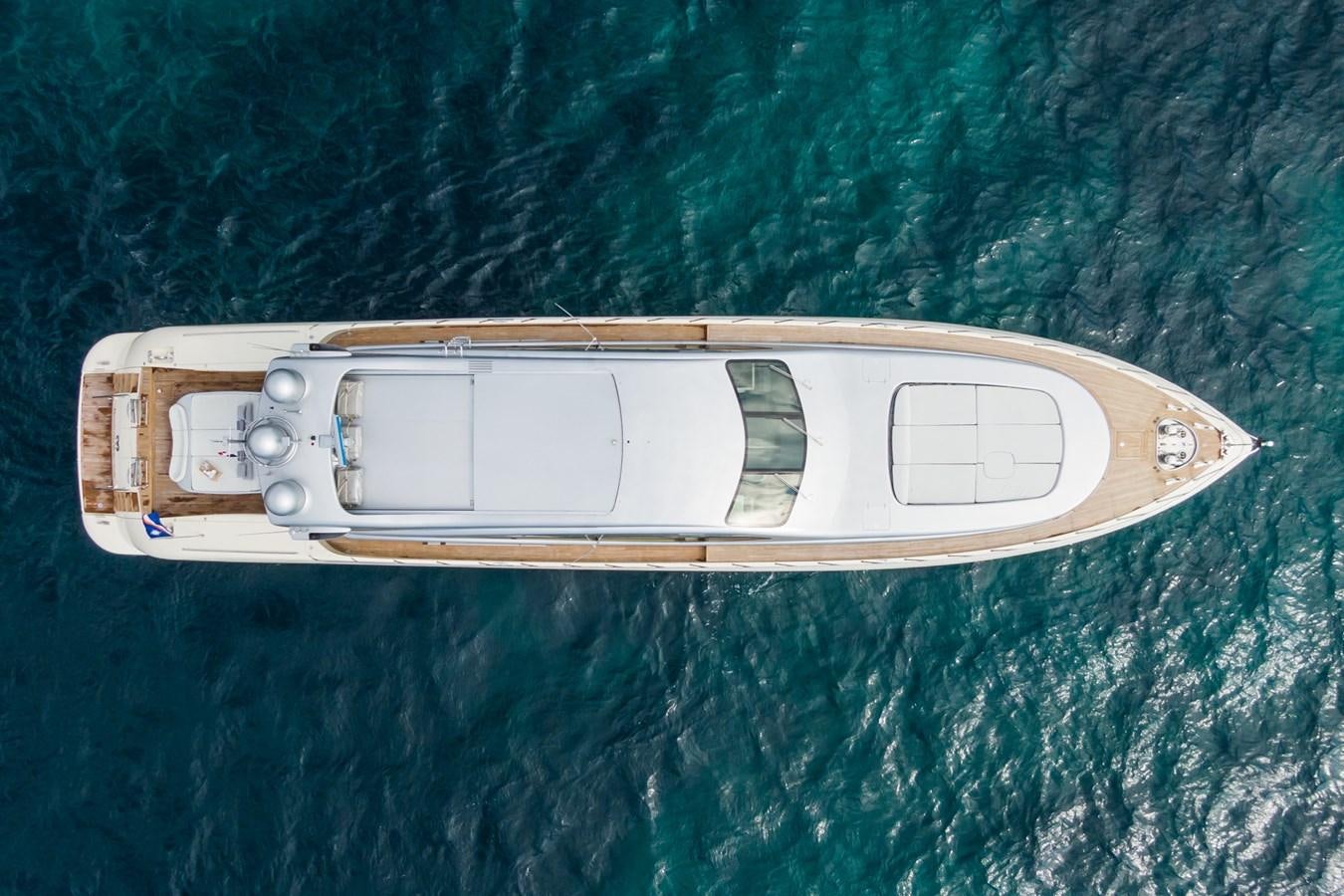 a rectangular metal object aboard MANGUSTA MAXI OPEN 108#23 - TECHNOMARINE - CAREFULLY USED Yacht for Sale