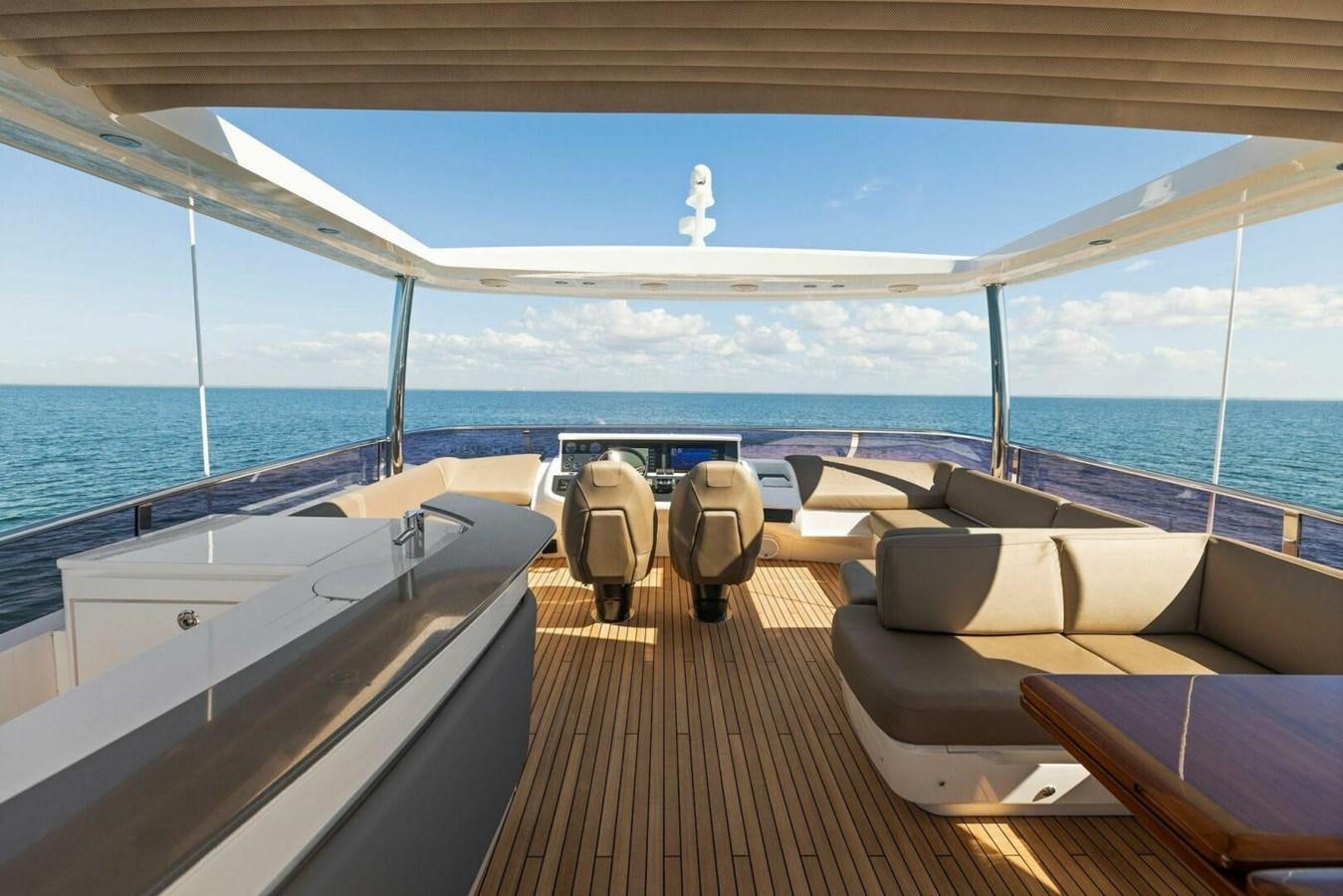 a boat on the water aboard AMARULA SUN Yacht for Sale