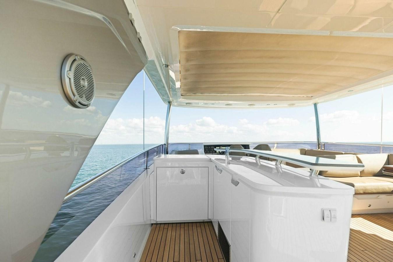 a boat in a large body of water aboard AMARULA SUN Yacht for Sale