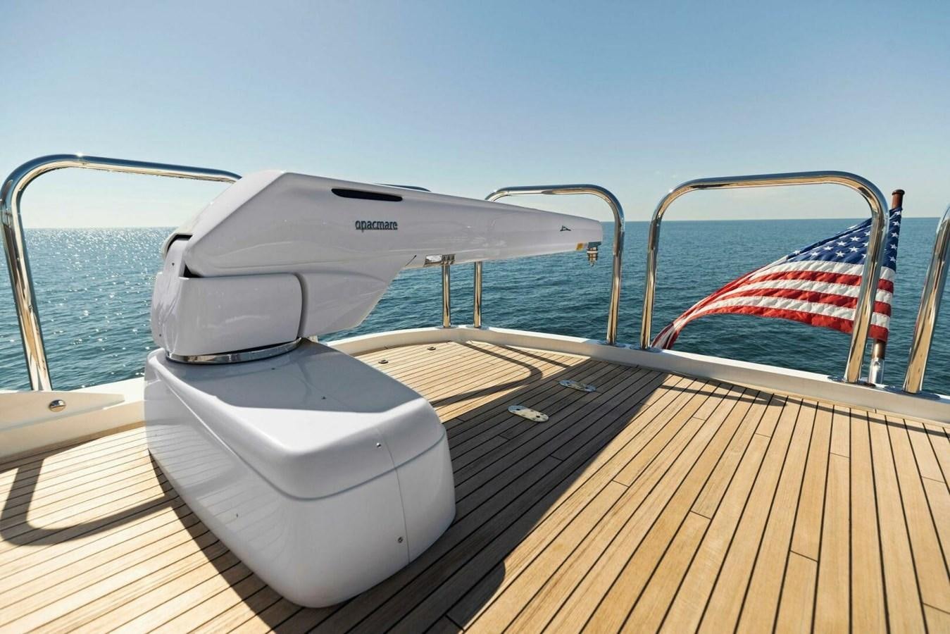 a boat on a dock aboard AMARULA SUN Yacht for Sale