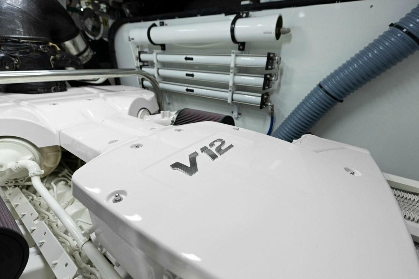 a machine with a large metal tube aboard AMARULA SUN Yacht for Sale