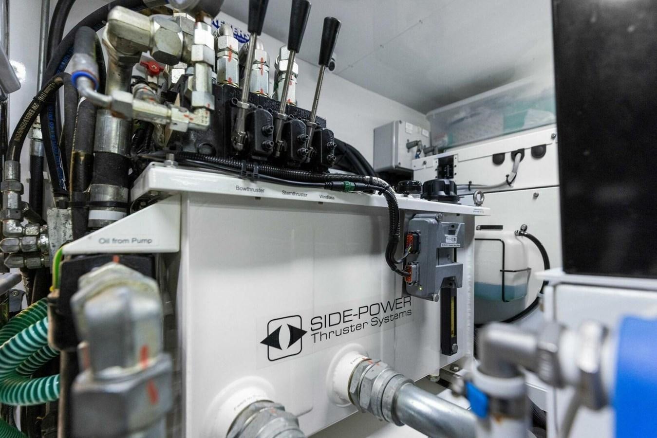a close-up of a machine aboard AMARULA SUN Yacht for Sale