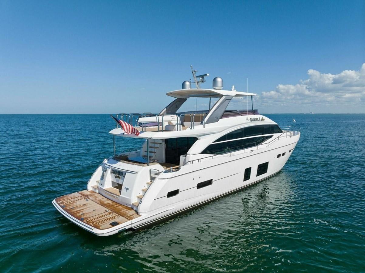 a boat on the water aboard AMARULA SUN Yacht for Sale