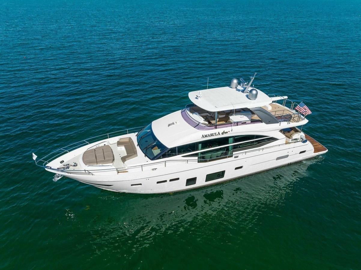 a boat in the water aboard AMARULA SUN Yacht for Sale