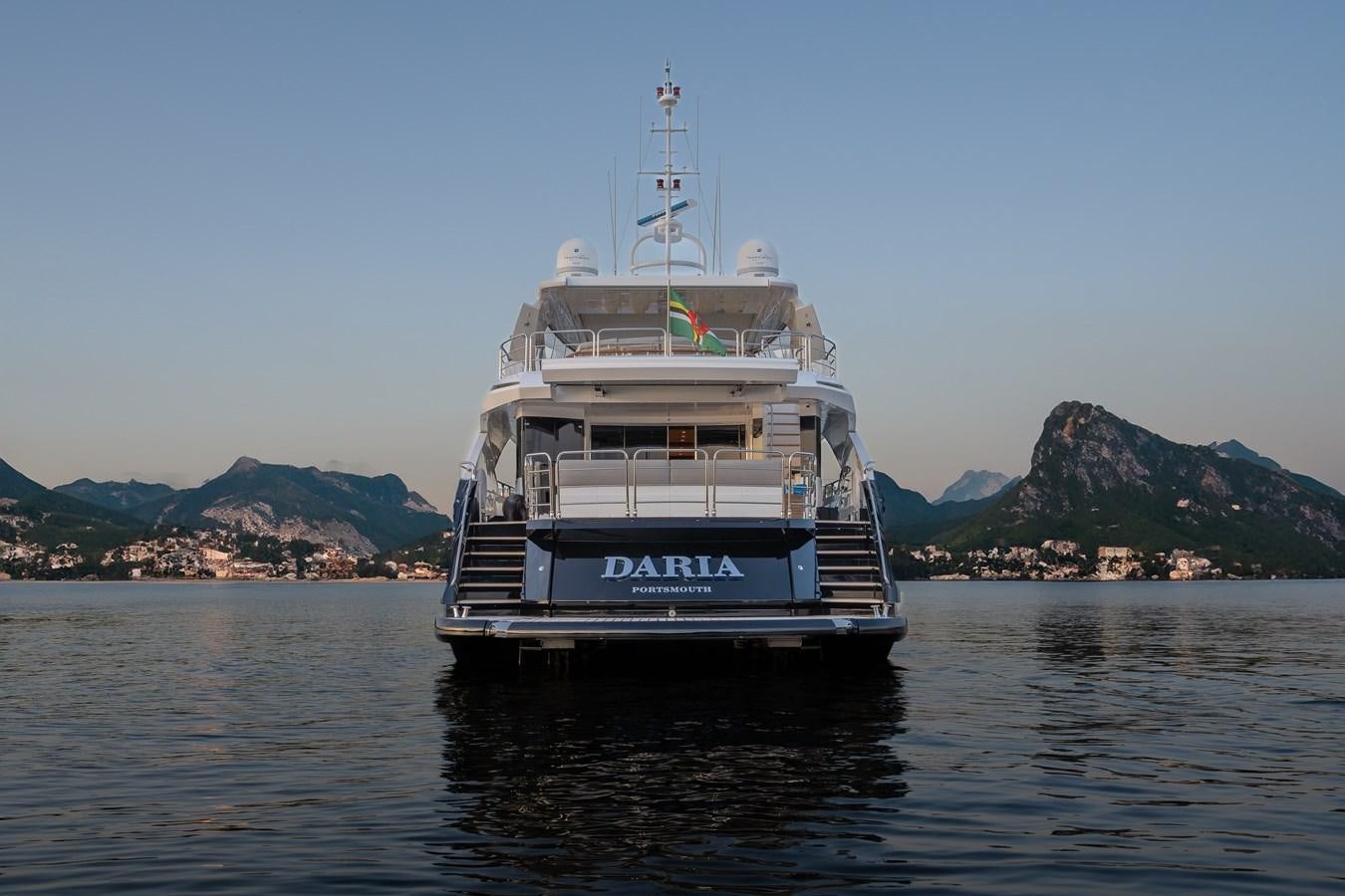 a boat on the water aboard SUNSEEKER PREDATOR 115 Yacht for Sale