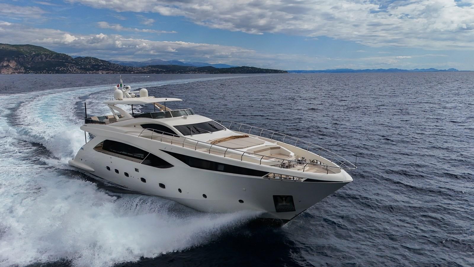 a yacht on the water aboard DEBRA ONE Yacht for Sale