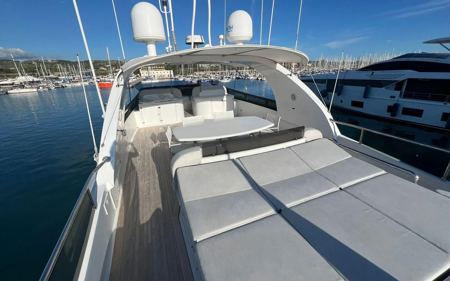 a boat on the water aboard WILLFUL Yacht for Sale