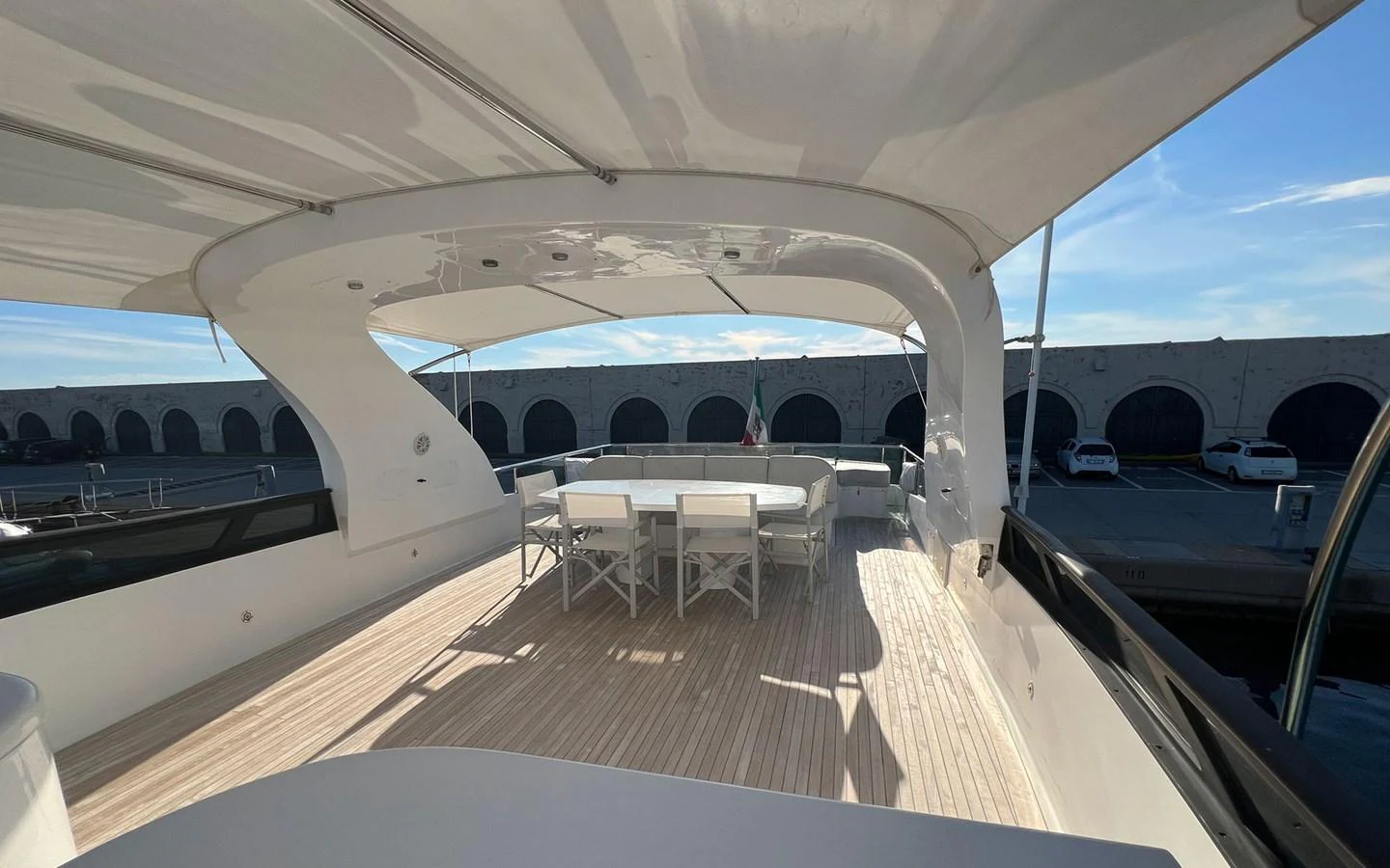 inside of a boat aboard WILLFUL Yacht for Sale