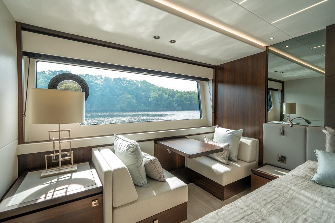 a room with a view of the ocean aboard 88 YACHT Yacht for Sale