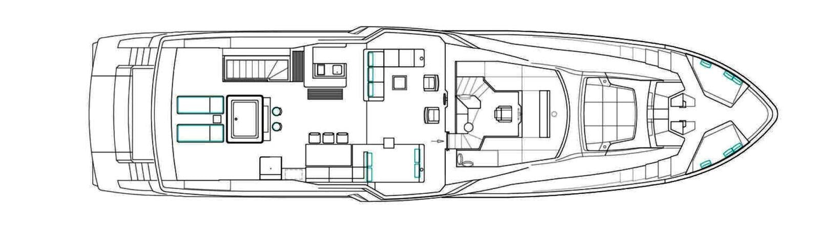 diagram aboard L88 Yacht for Sale