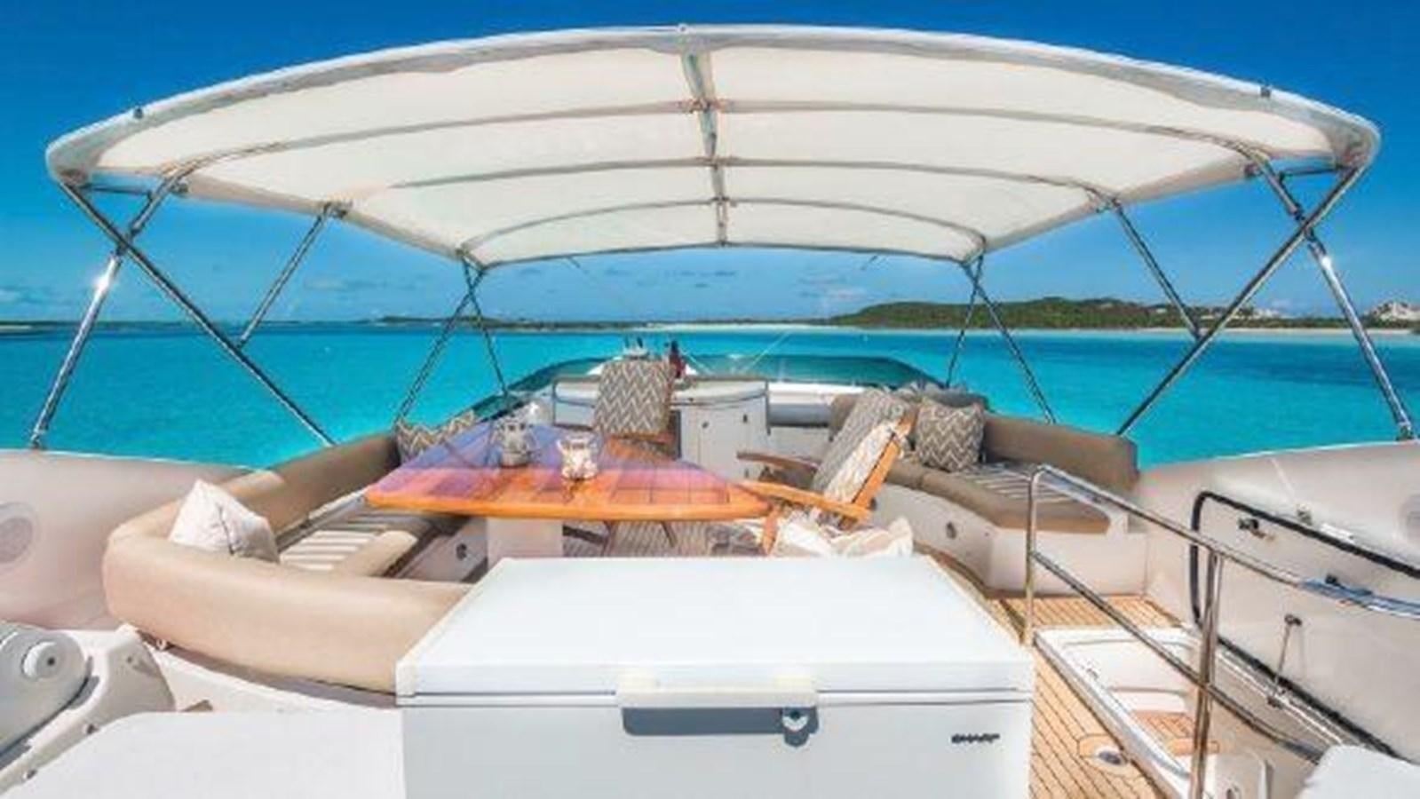 a boat with a large amount of junk on it aboard ACQUA ALBERTI Yacht for Sale