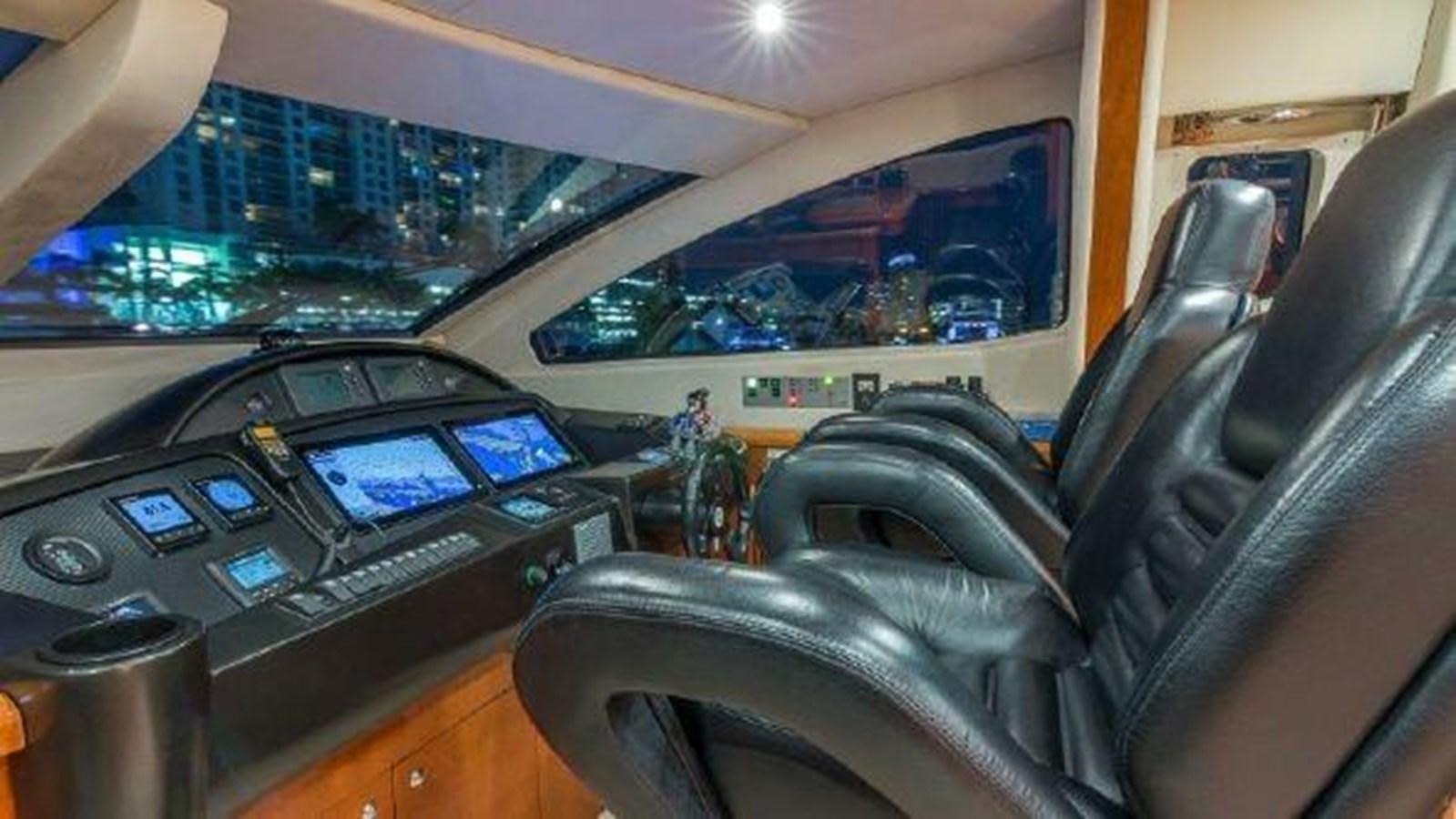inside of a car aboard ACQUA ALBERTI Yacht for Sale