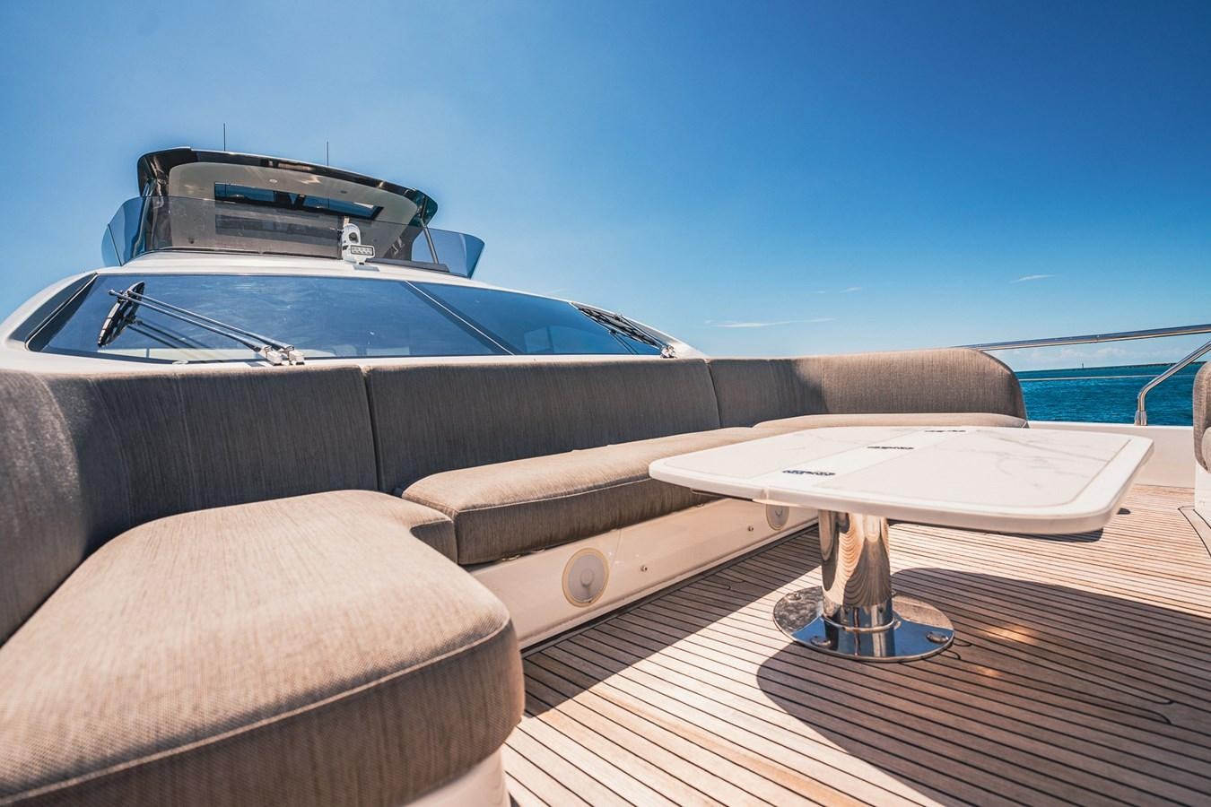 a boat on a boat aboard TRANSCENDENCE Yacht for Sale
