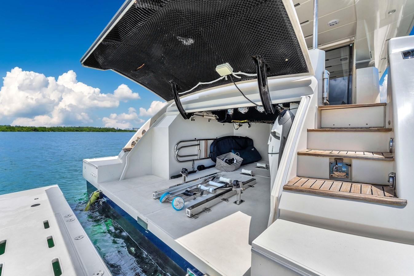 a boat on the water aboard GREYT ESCAPE Yacht for Sale