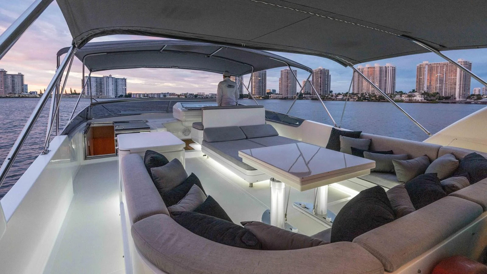 a boat on the water aboard LOSAND Yacht for Sale